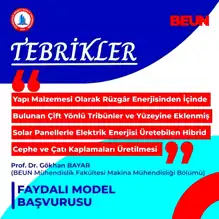 BEÜ'den Hibrit Enerji Sistemi Patenti