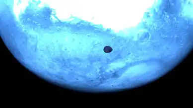Mars'ın Uydusu Deimos'un Nadir Görüntüleri Yayınlandı